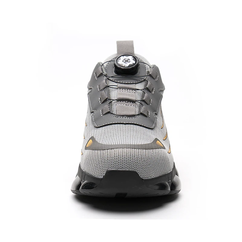 ZG 918 Hot Sale EVA /TPU outsole safety shoes  sneaker steel toe safety shoes for men,Rotated Button Safety Shoes Men New Design