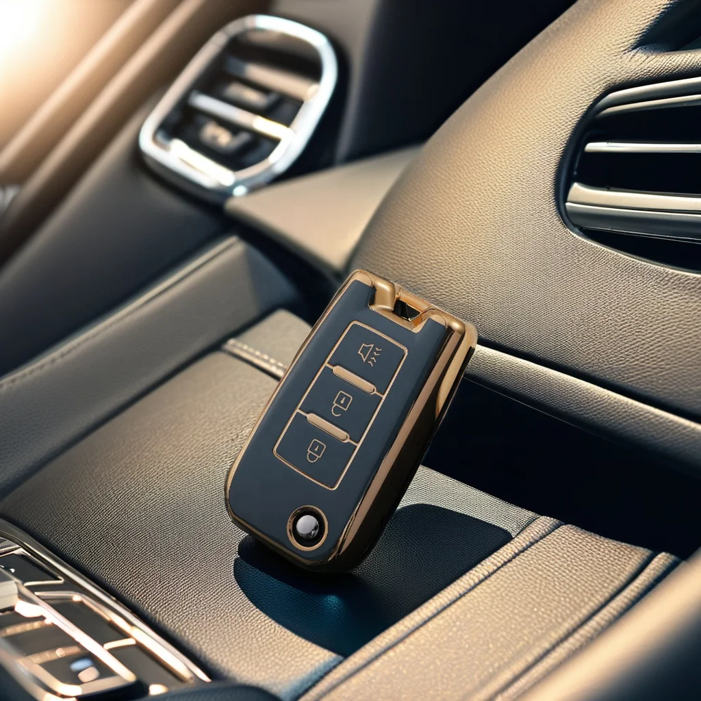 Soft TPU Luxury Design Key Fob Cover for VW Volkswan Full Protection Key Case Cover for Models Jetta Beetle Tiguan Passat Golf