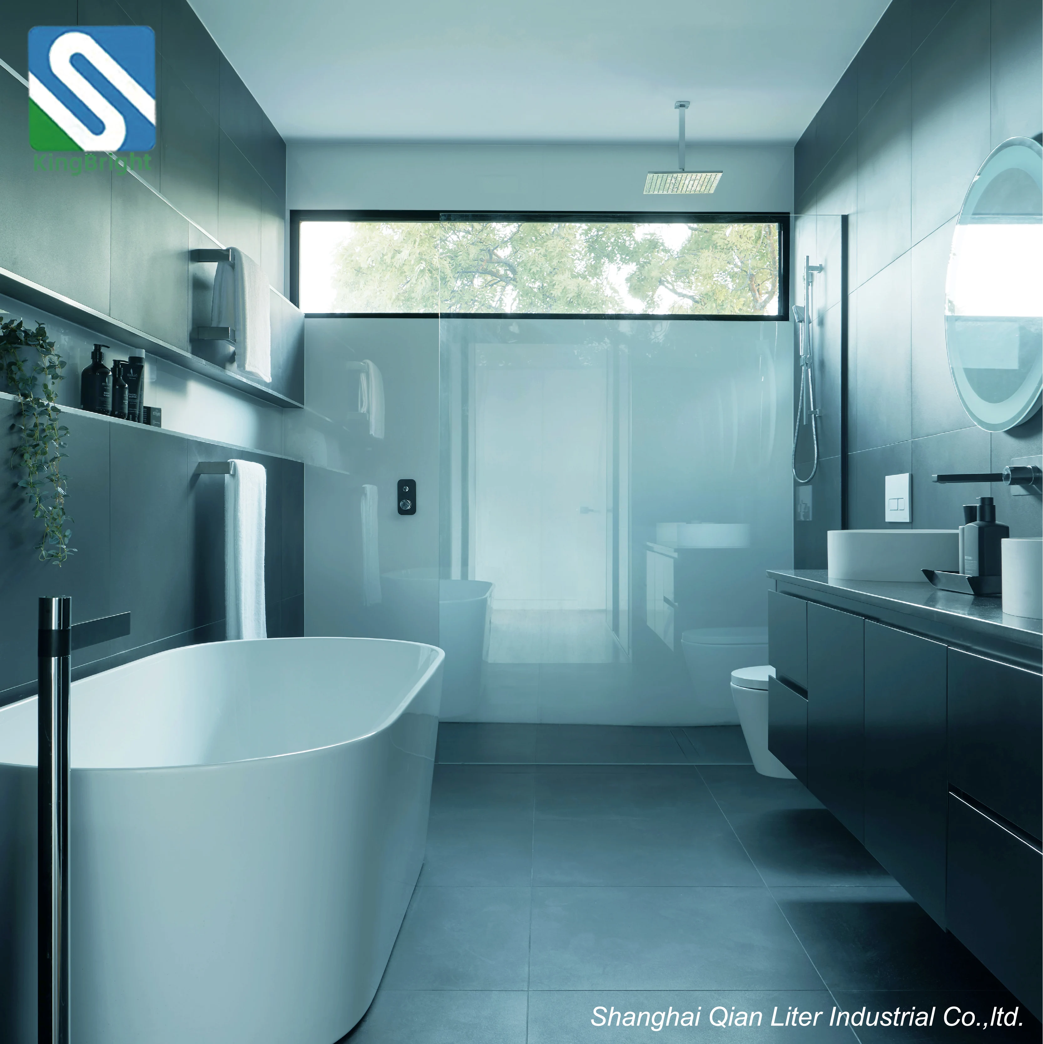 China customized buy color switching PDLC smart film of terrace glazing system with vidrio inteligente