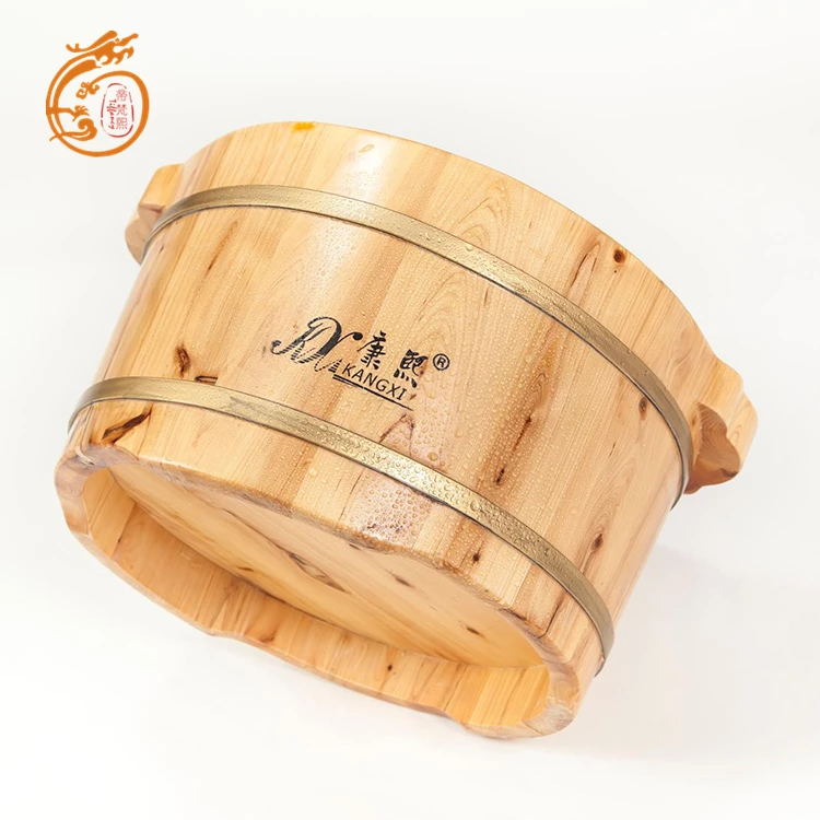 Chinese Factory Supply Wood Foot Bath Spa Basin