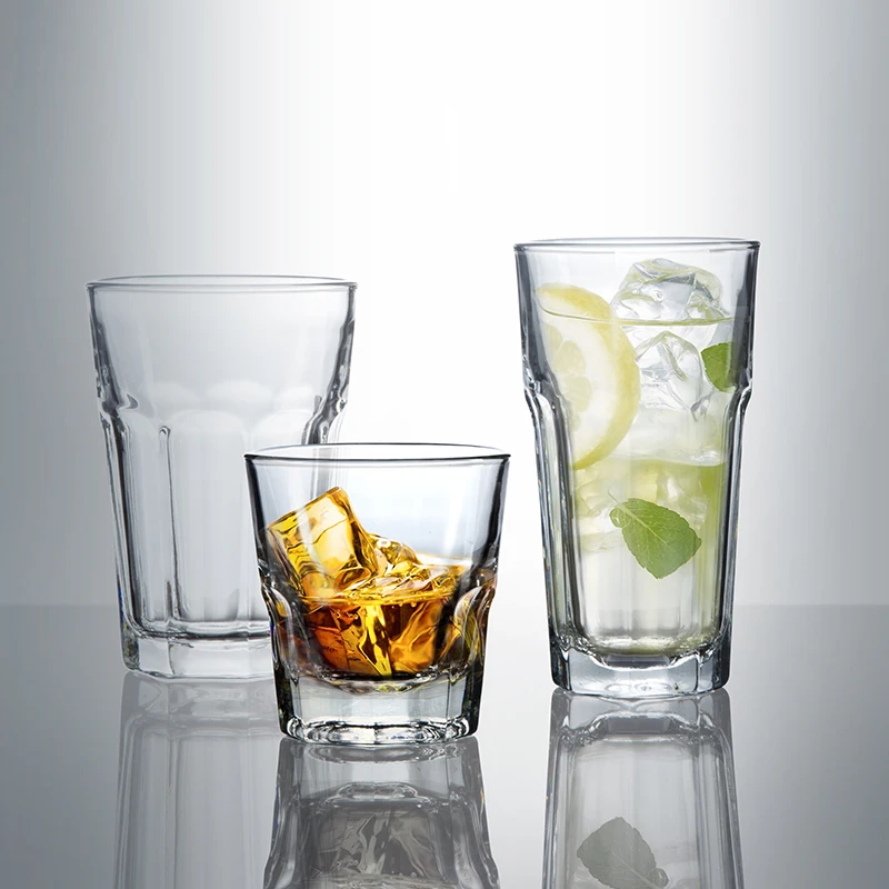 Guangzhou Factory Low Price Liquor Stemmed Short Ice Beer Glassware