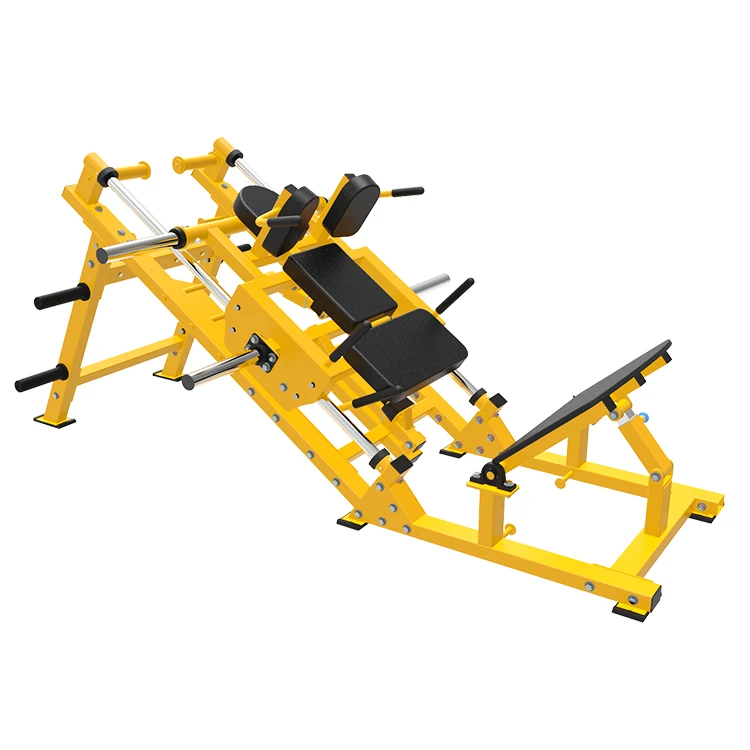 2023 Strongway fitness new Commercial Fitness Gym Machine multi functional Plate Loaded Leg Press Machine hack squat machine