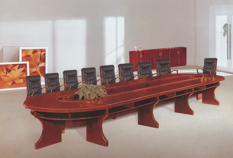guangdong luxury modern wooden conference table meeting room office desk