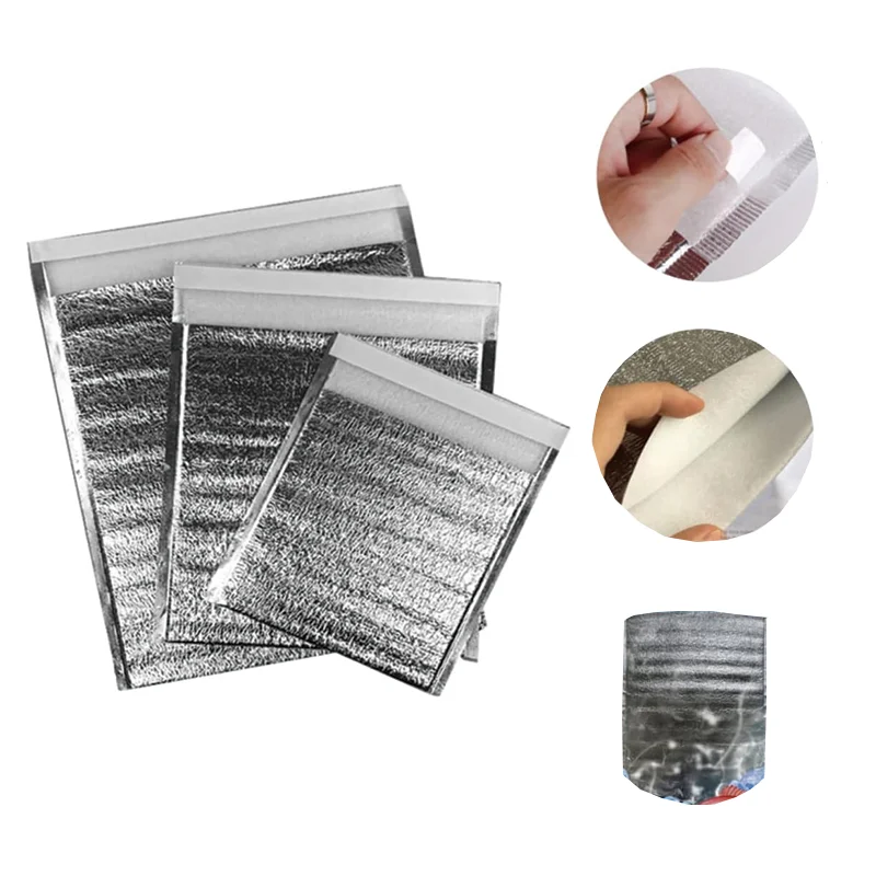 Cheap Price Insulated Shipping Mailers Envelope Bags Thermal Waterproof Insulation Package for Lunch Food