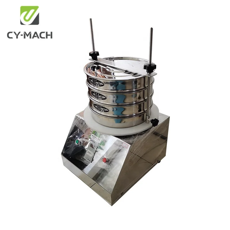 CY-MACH Lab Stainless Steel test Sieve Shaker Equipment for Seed Grain Flour