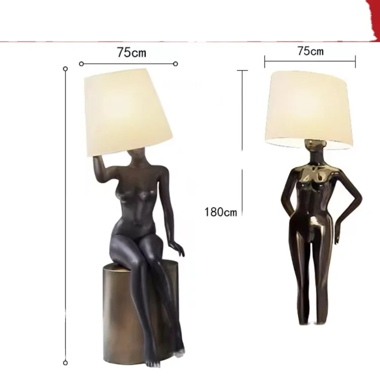 Fashion Electroplating Sky Mountain Base Night Show Ornaments Trend Machinery Ji Moonlight Rabbit Robot Sculpture KTV Bar