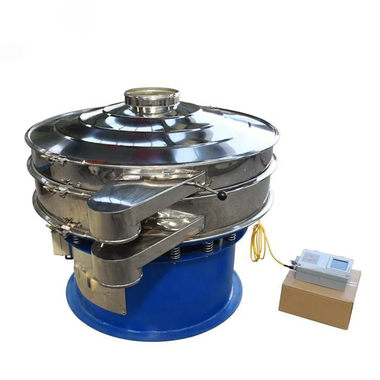 Ultrasonic Sifter Separator Sifting Sulphur Powder Metal Industry Talcum Powder Ultrasonic Vibrating Screen for Micro Powder