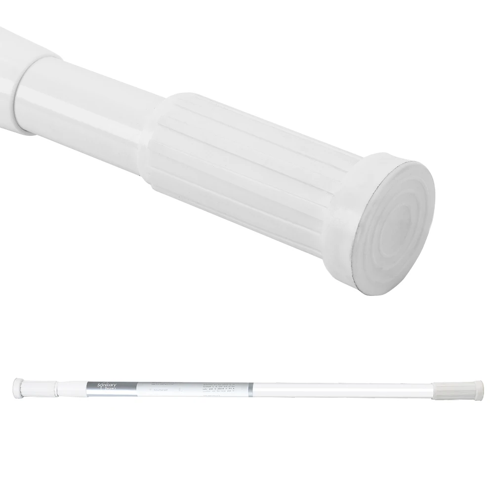 Низкий минимальный заказ, оптовая продажа, аксессуары для ванной комнаты, регулируемый круглый железный ржавчина для душевой занавески