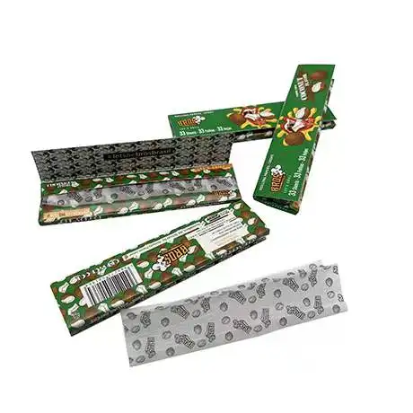 best quality  bros rice strawberry flavor paper  cigarette rolling papers flavour custom for smoking  OEM