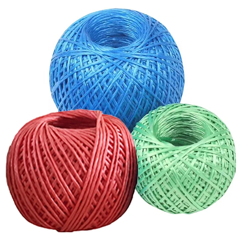 5000ft High strength and Rope factory direct sales PP PE Baler twine Banana tomato twine