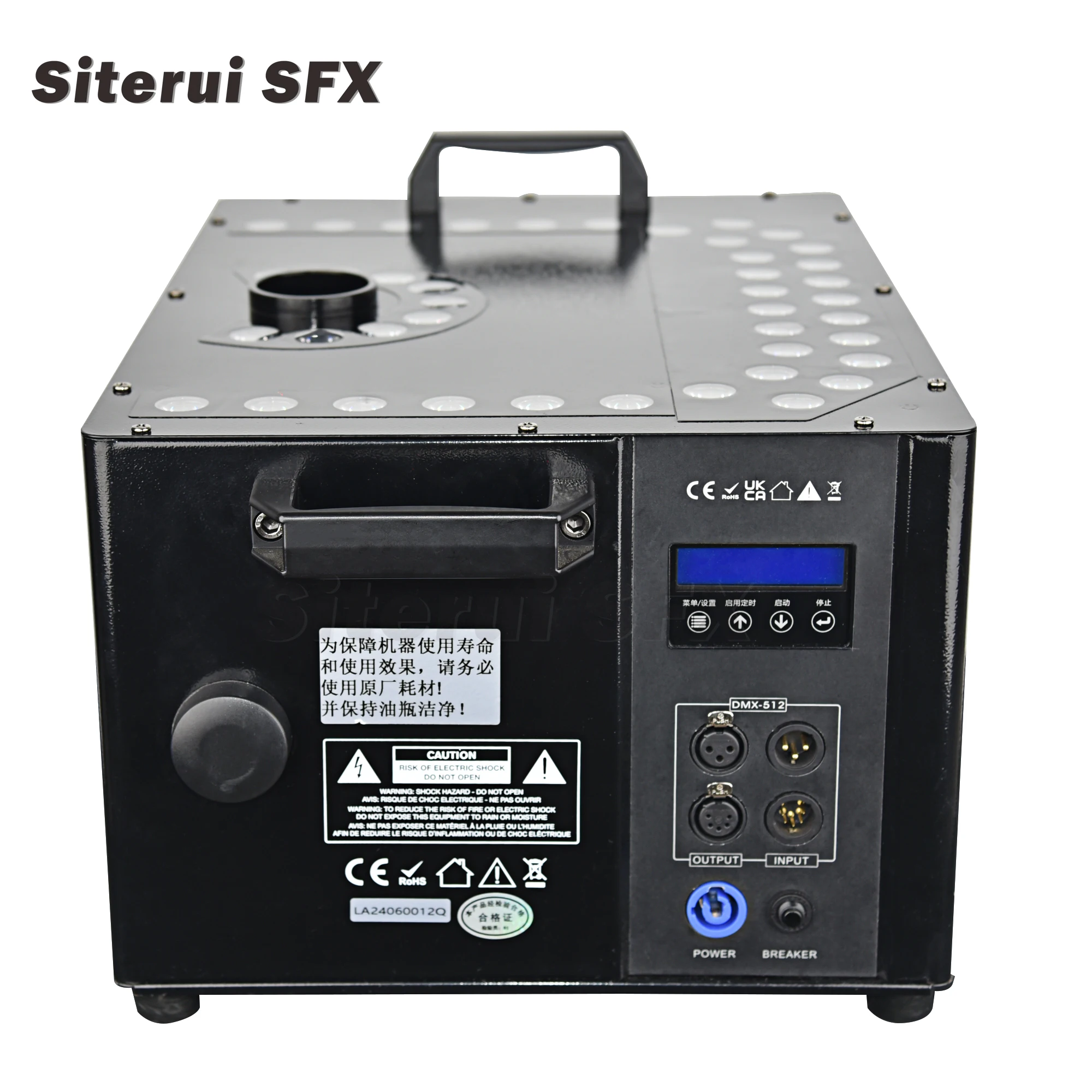 SITERUI New Model Hot sale 3000W UP Jet Column smoke machine for music festival party event Concert Stage Disco DJ Party Stage