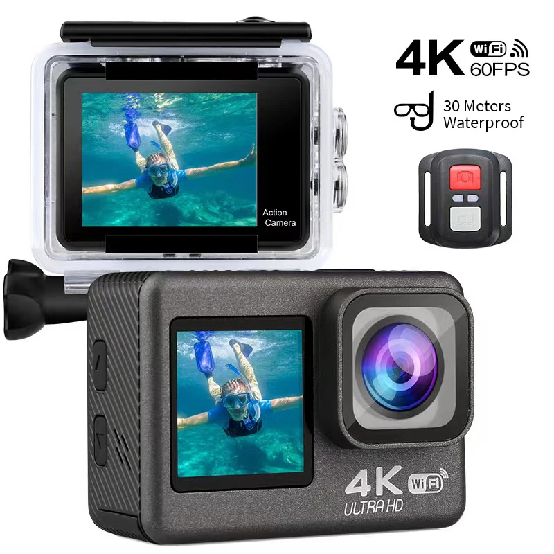 2022 action camera 4k sports accessories wifi waterproof action & sports camera go pro