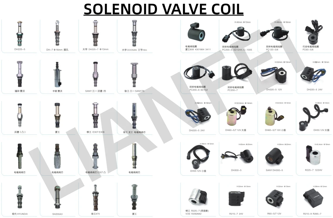 DH220-5 Hot Sale Excavator Joystick Control Handle Hydraulic Pilot Valve For DAEWOO DOOSAN
