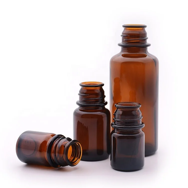 Fragrance glass bottle Industrial flavor food flavor glass bottle with lid bell mouth bottle glass