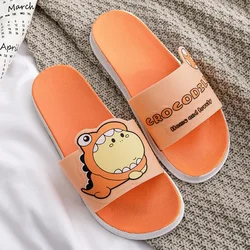 2021 Summer New Cartoon Slippers Women Wear Bathroom Bath Non-slip Home Couples Indoor Slippers