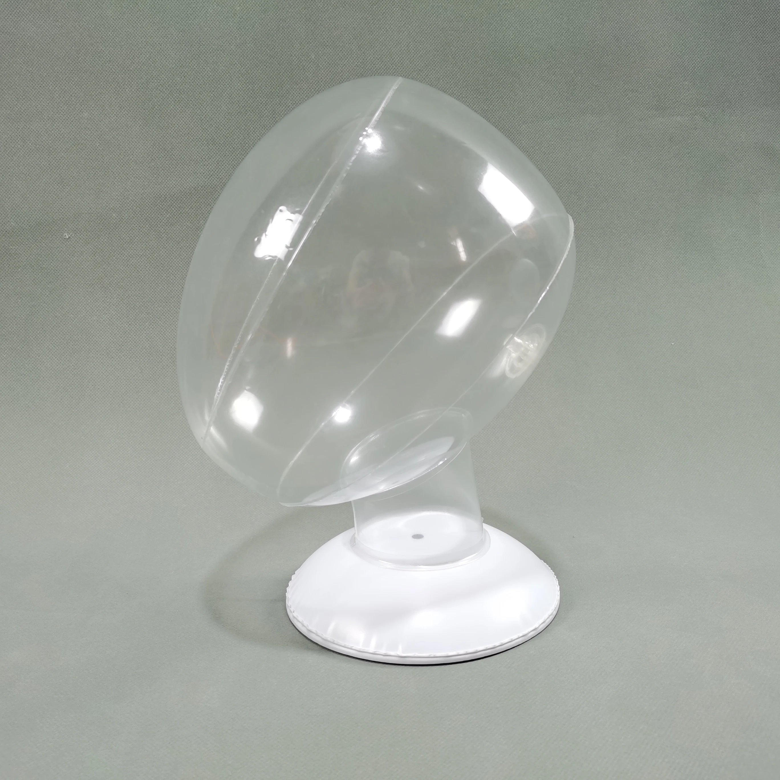 High quality Cheap Hat Wig Stand Male Female Woman Man Black Mannequin Head PVC Inflatable Mannequin Head For Wig Display