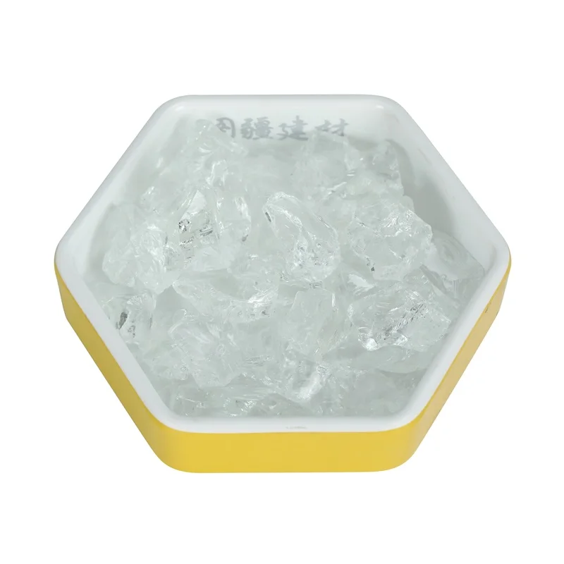 Factory wholesale mixed metallic colored crushed glass stone gold glass sand recycled crushed clear glass filter media