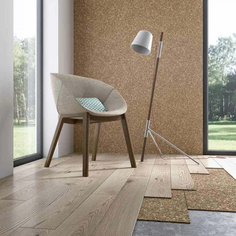 6mm Cork Sheet underlayment for laminate flooring