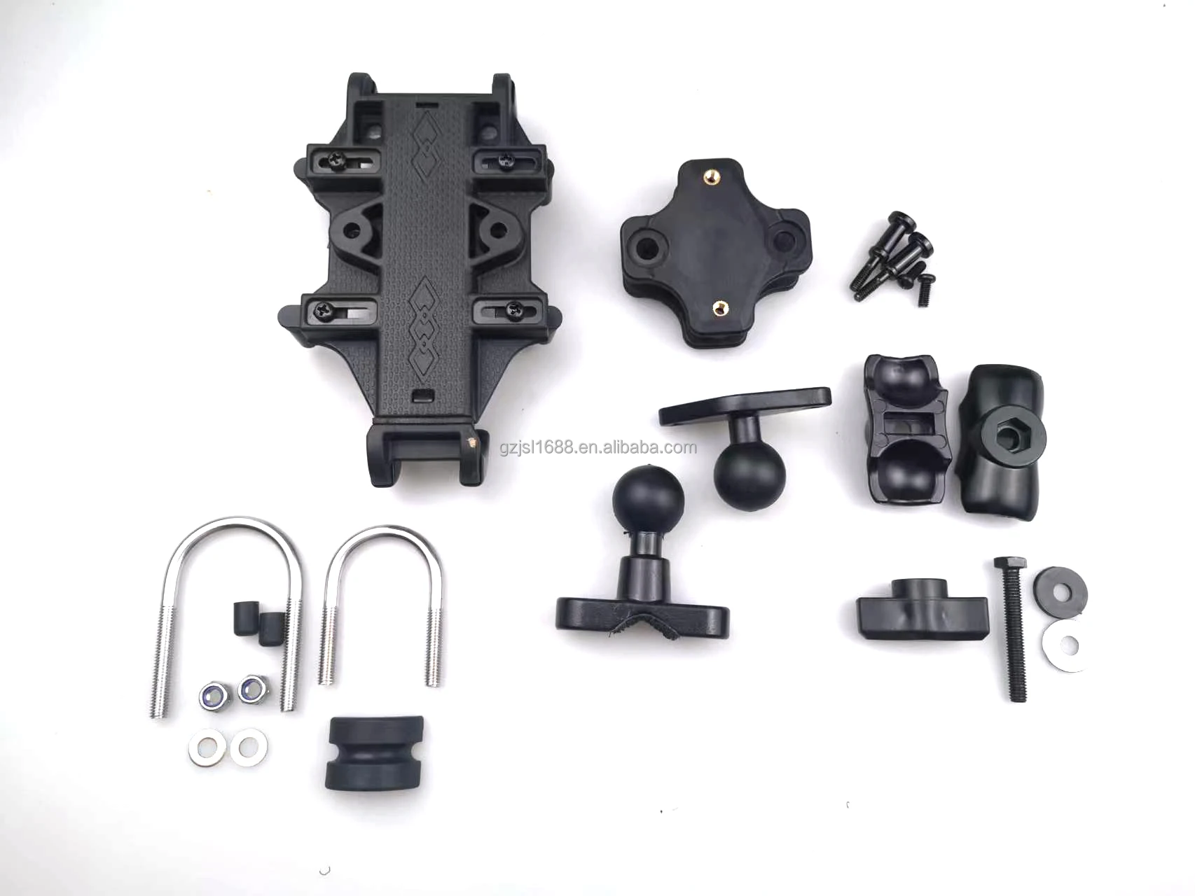 Motorcycle bicycle universal mobile phone navigation bracket spare parts