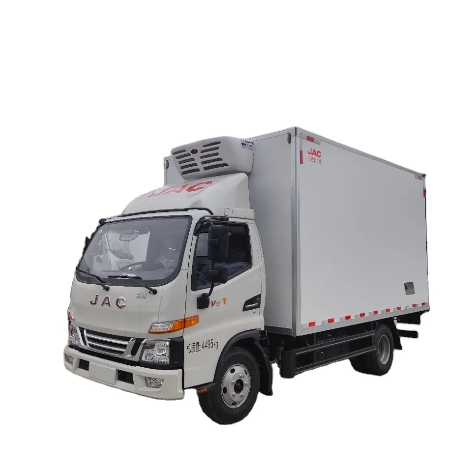 JAC V5 brand  refrigerated  box vehicle