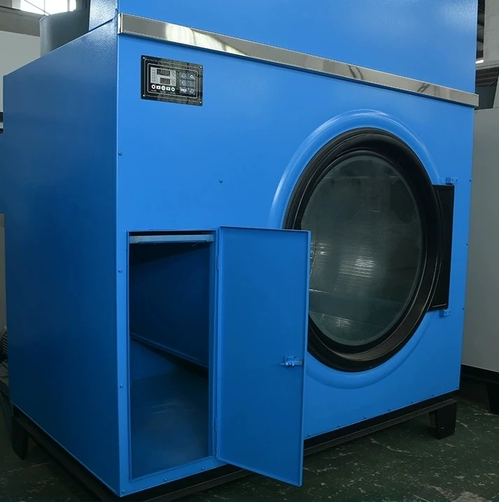16-200kg Commercial Automatic Industrial Laundry Equipment Electric and Steam Powered Washer Extractor Dryer 15kg Capacity