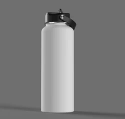 Custom Printed Double Wall 32 Oz Vacuum Flask Stainless Steel Water Bottles termos thermoses wide mouth no smell 40oz  64oz