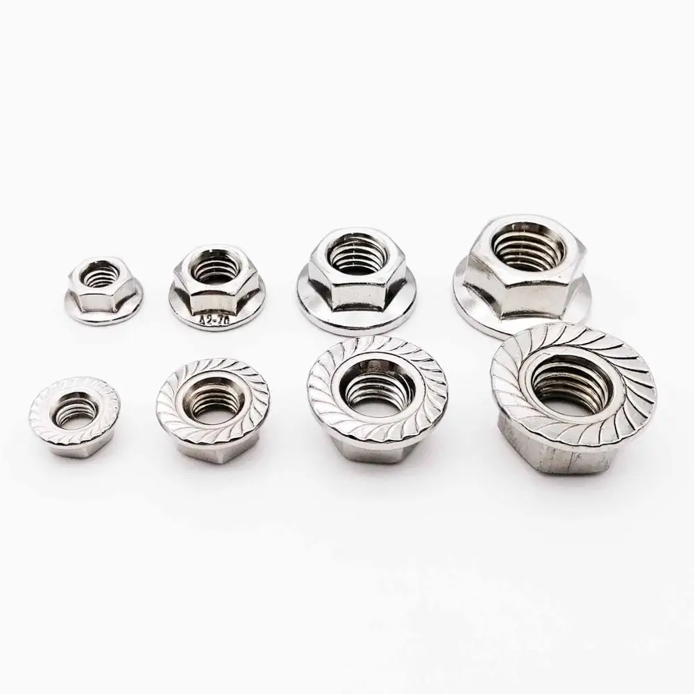 Factory direct fasteners price M3 M4 M5 M6 M8 M10 M12 stainless steel DIN934 hex nut