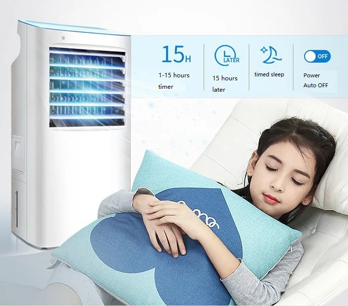 2022 Многофункциональный 4 в 1 чистый портативный кондиционер Zero Breeze мобильный испарительный охладитель воздуха