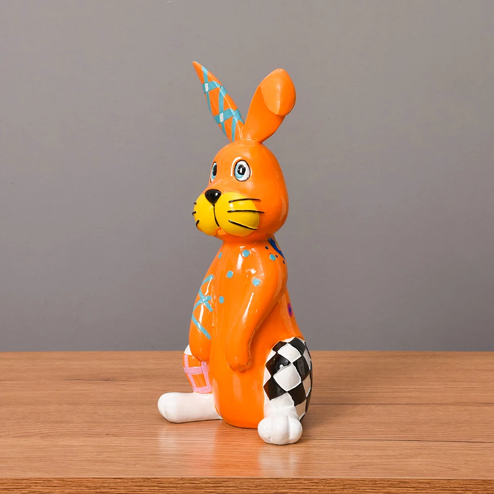 Статуэтка кролика из смолы