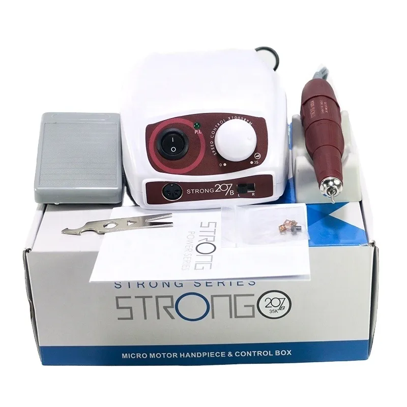 BEAUTY HEART 102LN Strong 207B Portable nail drill machine 45000 rpm Professional