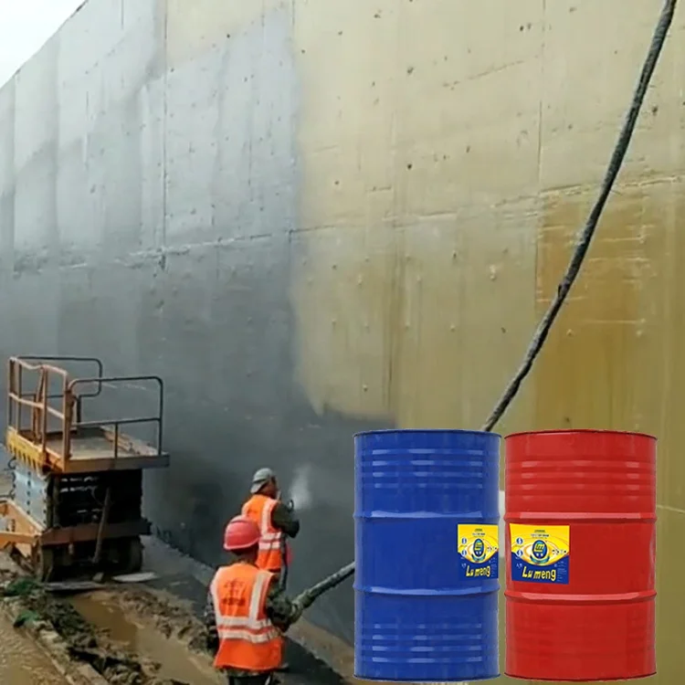 Полимочевиновое жидкое покрытие для гидроизоляции автомобилей дорог зданий легко распыляемых красок