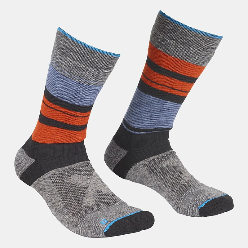 Thermal Merino Wool Hiking Crew Socks For Men