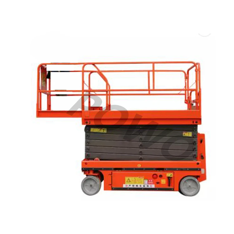 Fully Automatic Construction Aerial Work Platform Truck Mounted Hydraulic Self-propelled Scissor Lift