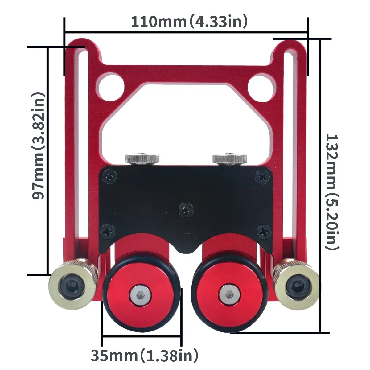 Carpentry Workbench Adjustable Stock Guides - Roller Guides Feather Loc Board  Woodworking Safety Pushing Auxiliary Tool