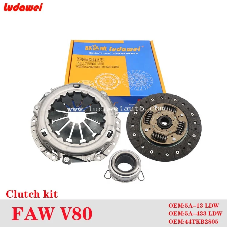 High quality Hot Sale CLUTCH KITS SET clutch cover clutch disc release bearing FOR FAW V80 1.5 5A-13 LDW/5A-433 LDW/44TKB2805