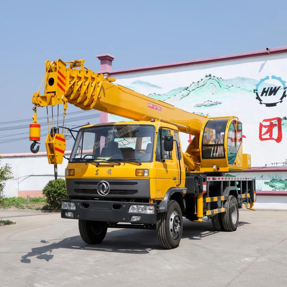 Loading capacity 10/12/16/25 Tons Boom Arm 4x4 Crane Hydraulic china crane truck for sale