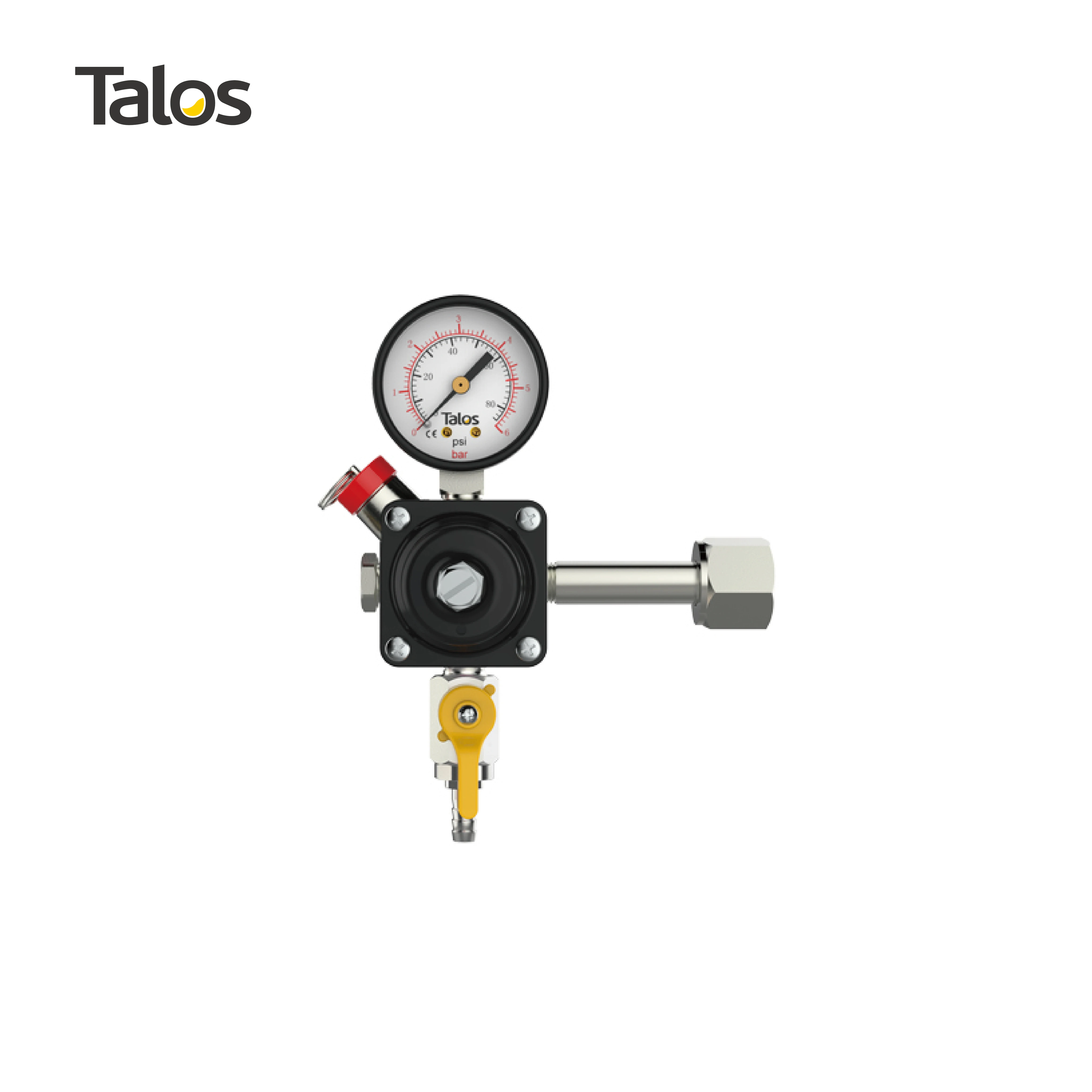 Talos brewing Premium CO2 Beer primary Regulator for gas tank