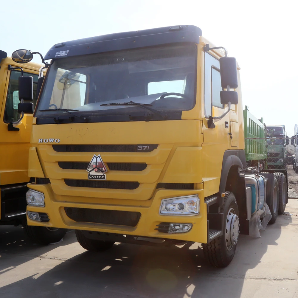 New and used HOWO trailer truck 8x4 540hp left right hand drive low price for sale