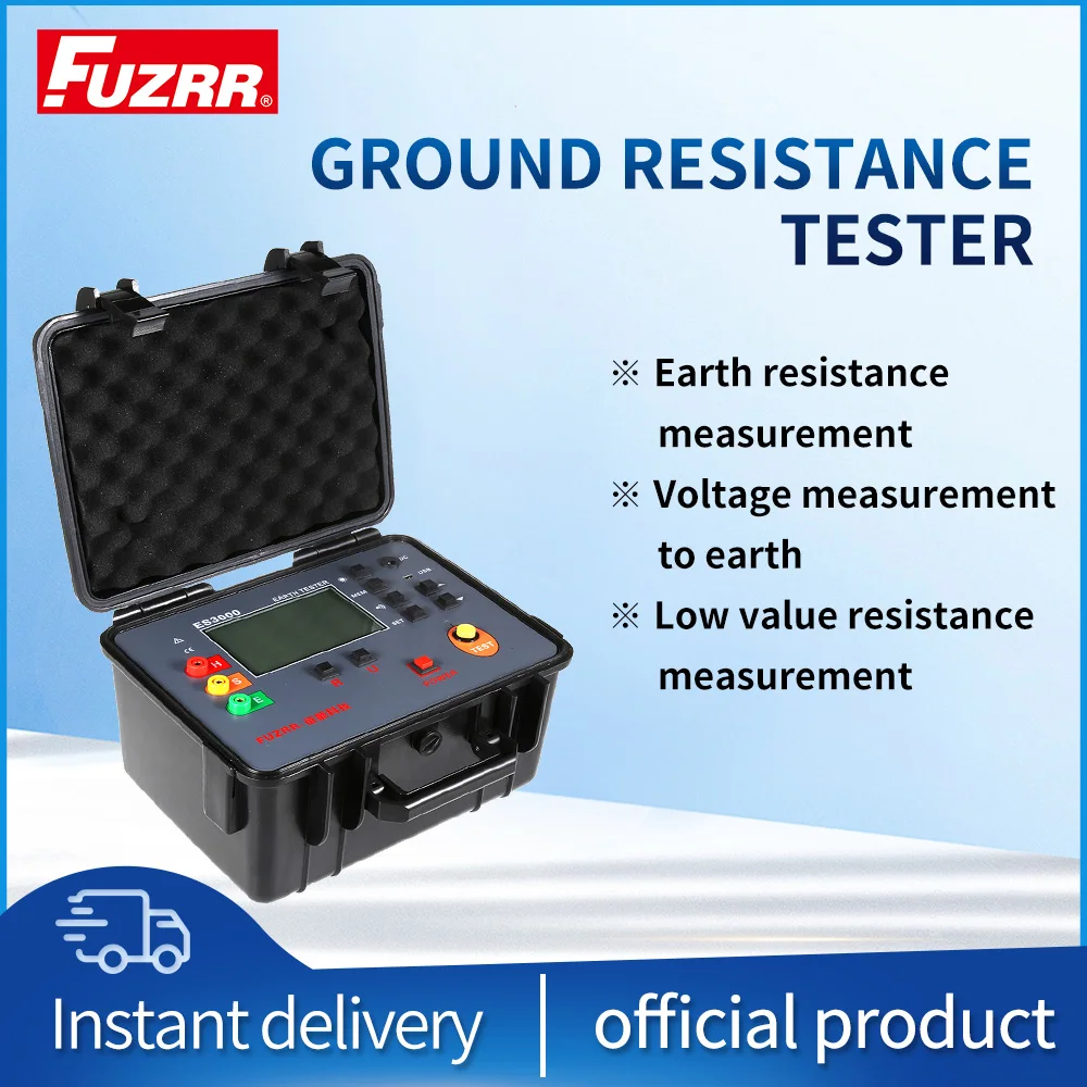 Upgraded version ES3000 online earth resistance tester