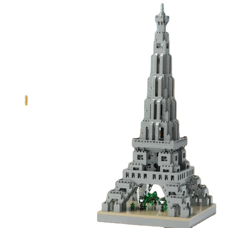 Mini Blocks World Architecture Adult Assembling Building Bricks Toys for Kids Present Educational Gifts Big Ben Colosseum