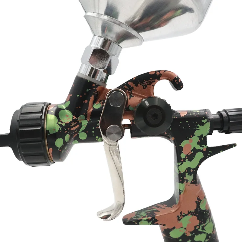 
Multi-functional repairable sprayable pneumatic spray gun with Metal Swivel Cup or Plastic Swivel Cup 