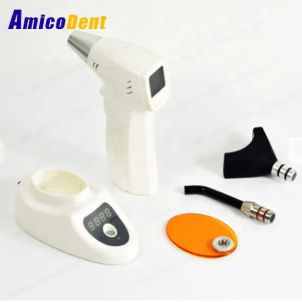 AMICODENT 3 In 1 Dental LED Curing Light With Light Meter Dental Teeth Whitening Curing Lamp AMD-CL1021