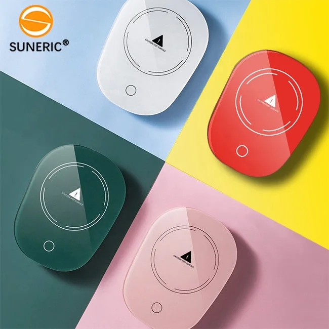 Usb Electric Ceramic Coffee Cup Mug Warmer Temperature Control Smart Coffee Mug Warmer