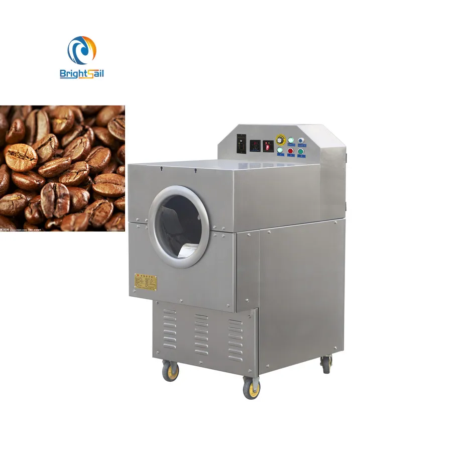 Chestnut almond rice sesame 50kg cocoa bean coffee roaster machine