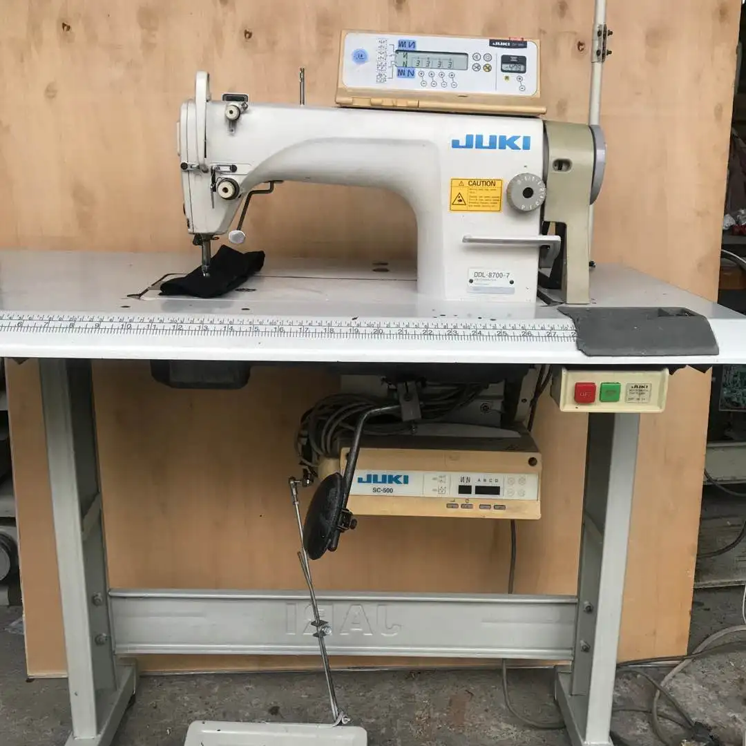 Оригинальная б/у JUKI8700-7 одноигольная Компьютеризированная швейная Промышленная швейная машина