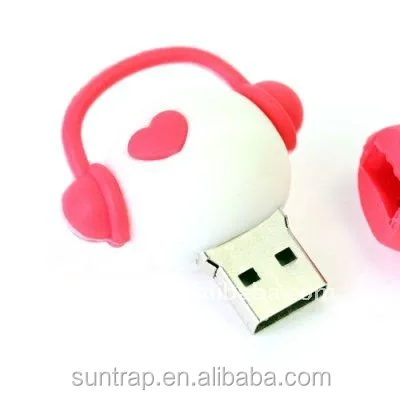 16 Гб OEM Индивидуальные ПВХ создание мультфильм рисунок USB карта памяти для компании рекламный подарок