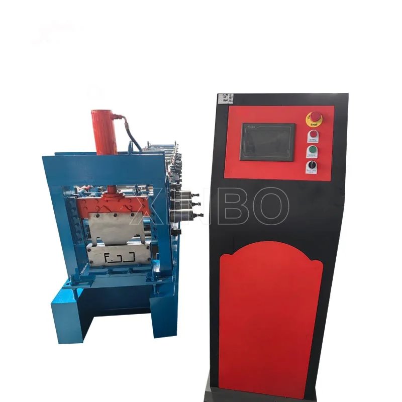 High Speed Precut C Z 100 Purlin Making Roll Forming Machine for Automatic Interchangeable CZ Steel Fast-Changing