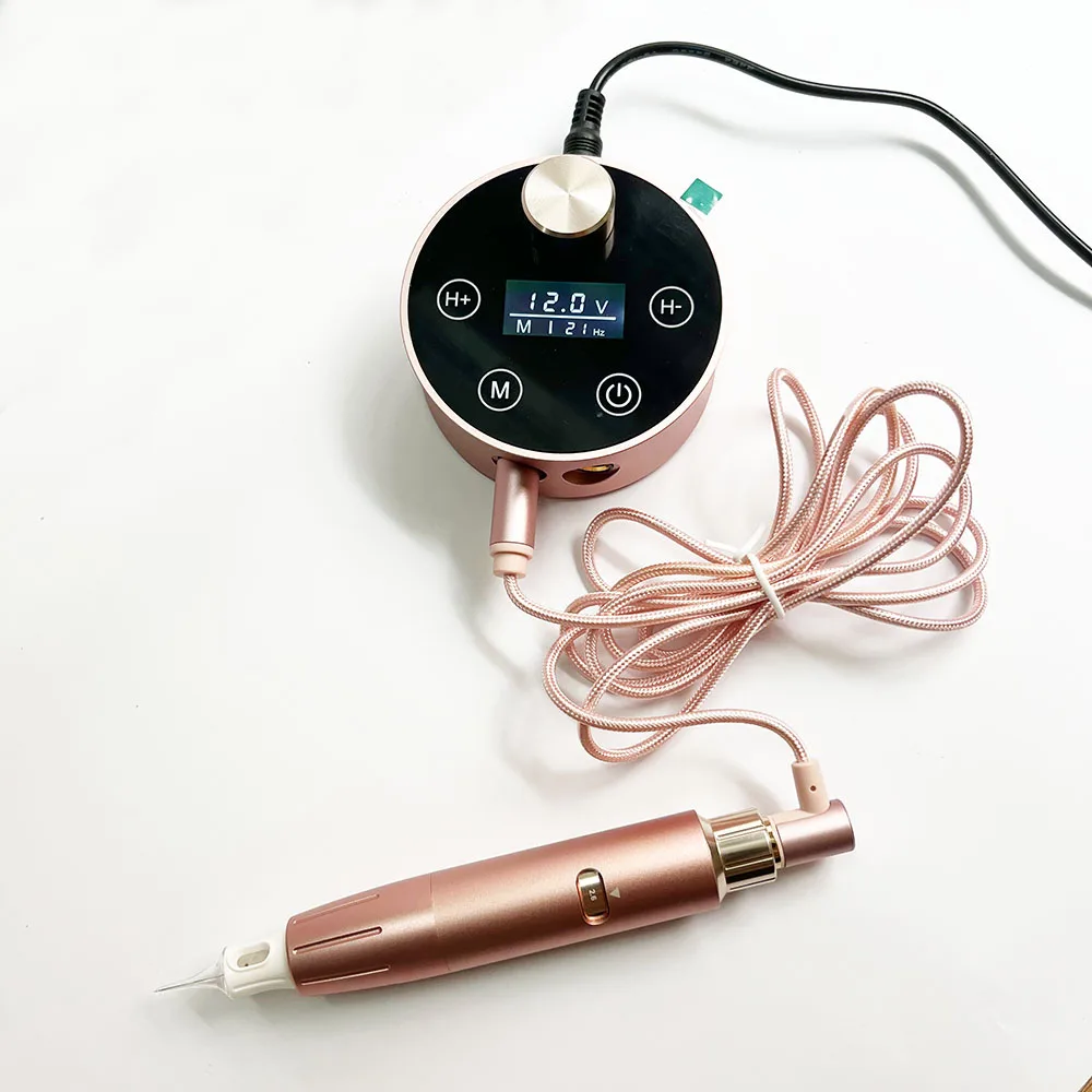 Intelligent Hair Stroke SMP PMU Universal Cartridge Use Microblading Eyebrow Tattoo Machine Kit for Microshading Nano Brows