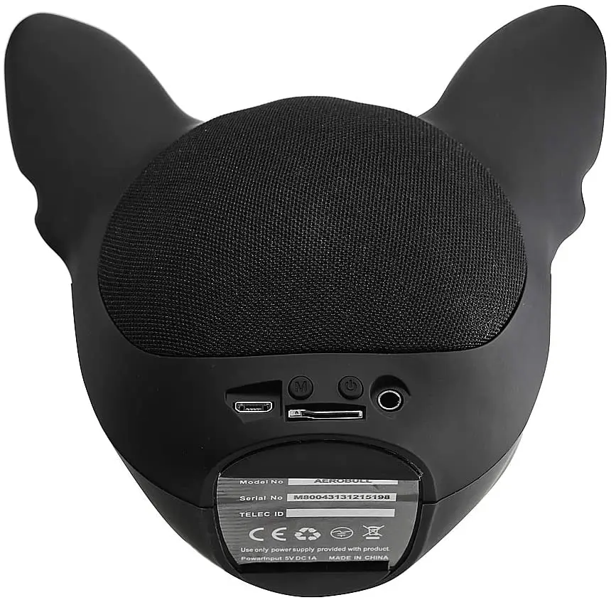 TIANHUA US scotch terrier bull dog shape bluetooths speaker wireless