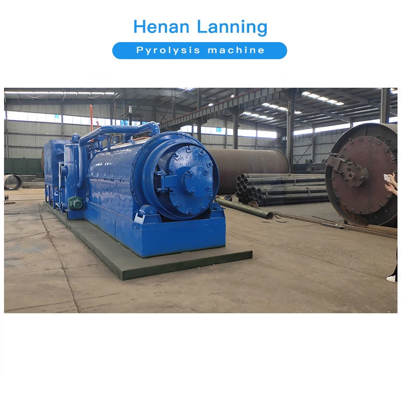 Recycling Tire Mini Pyrolysis Machine Waste Plastic Pyrolysis Plant